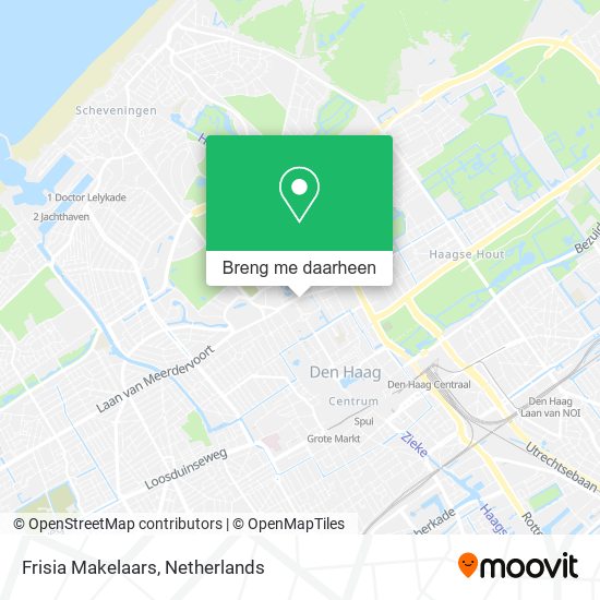 Frisia Makelaars kaart