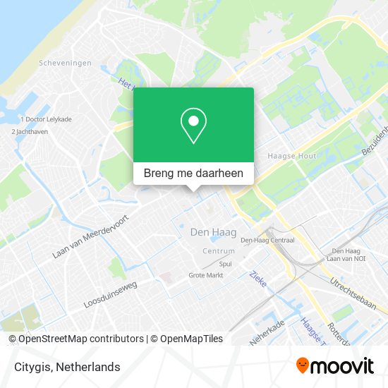 Citygis kaart