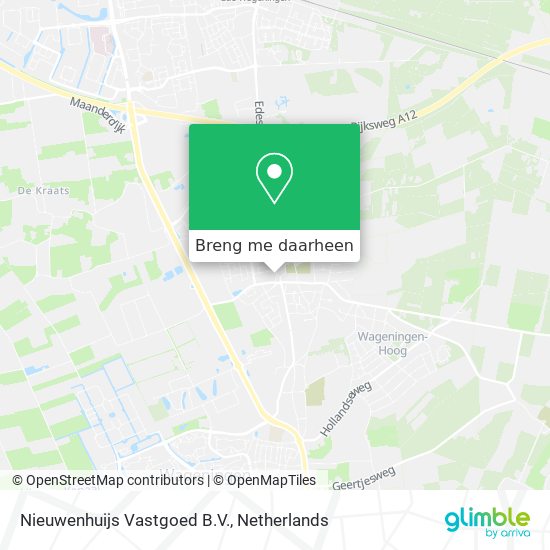 Nieuwenhuijs Vastgoed B.V. kaart