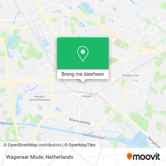 Wagenaar Mode kaart