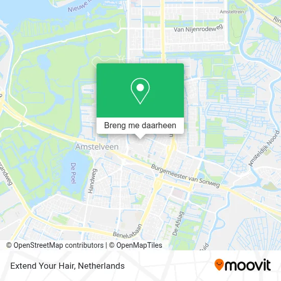 Extend Your Hair kaart