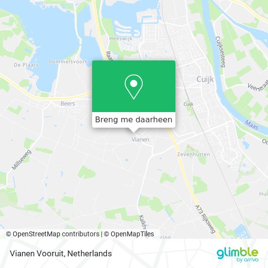 Vianen Vooruit kaart