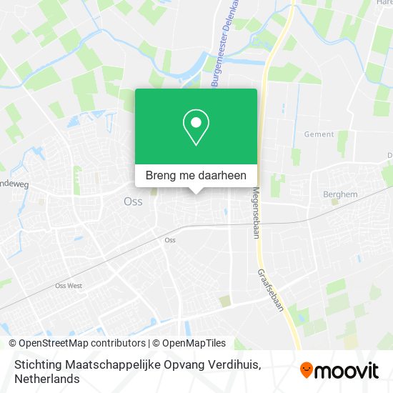 Stichting Maatschappelijke Opvang Verdihuis kaart