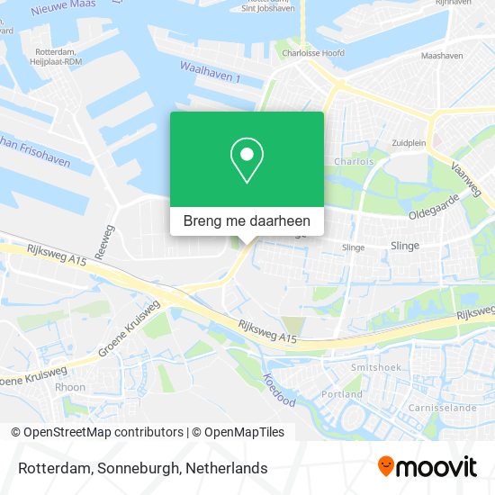 Rotterdam, Sonneburgh kaart