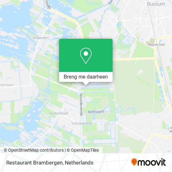 Restaurant Brambergen kaart