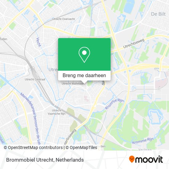 Brommobiel Utrecht kaart