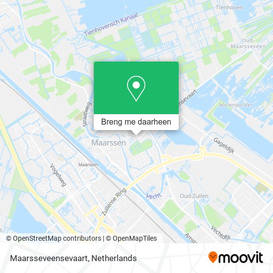 Maarsseveensevaart kaart