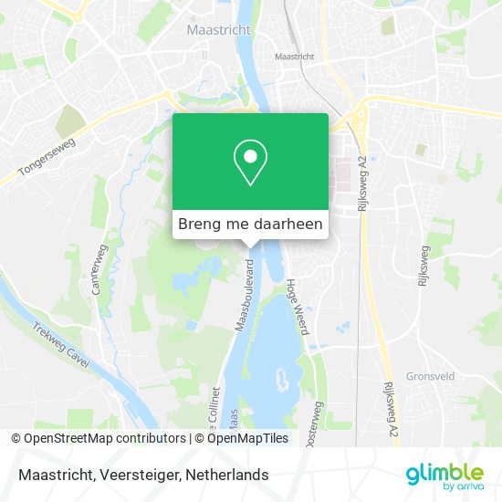 Maastricht, Veersteiger kaart