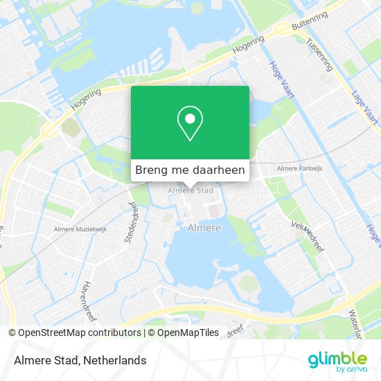 Almere Stad kaart