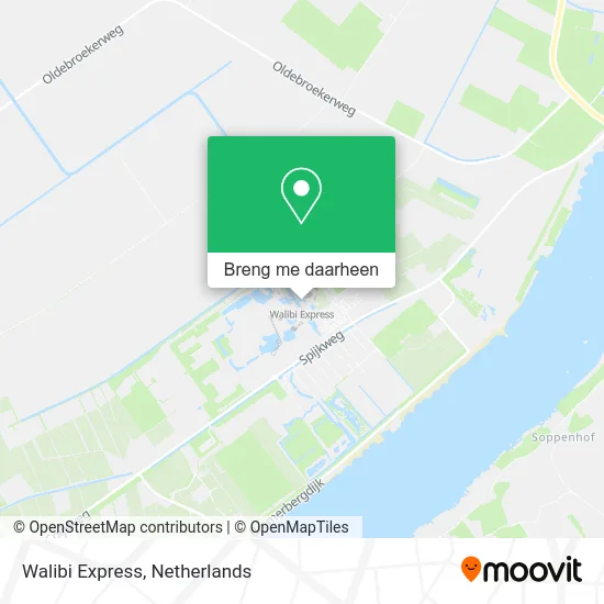 Walibi Express kaart