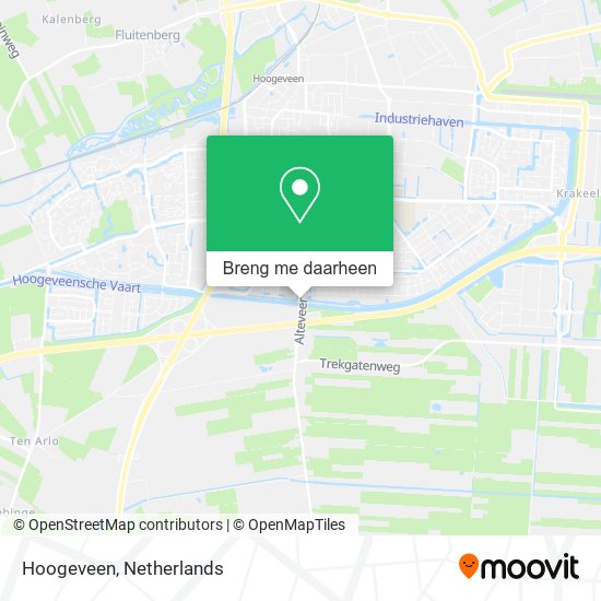 Hoogeveen kaart