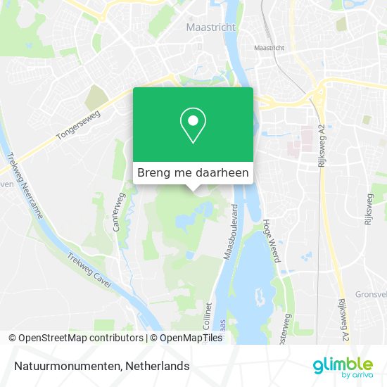 Natuurmonumenten kaart