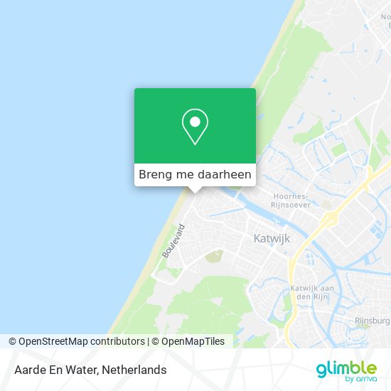 Aarde En Water kaart