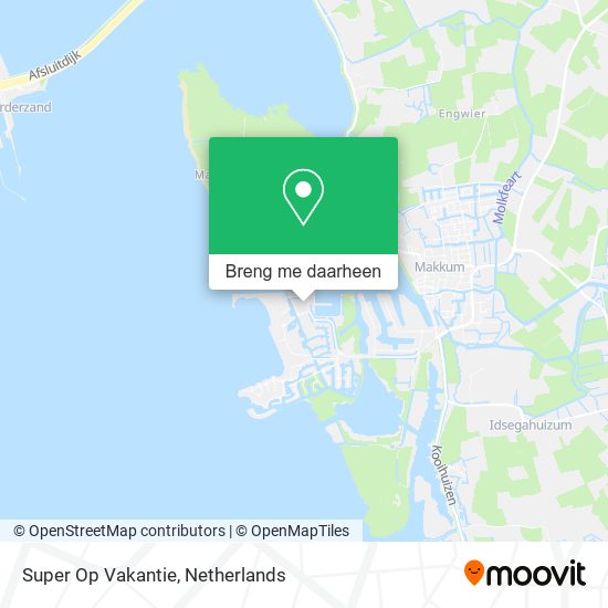 Super Op Vakantie kaart