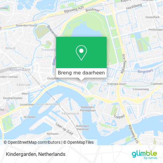 Kindergarden kaart