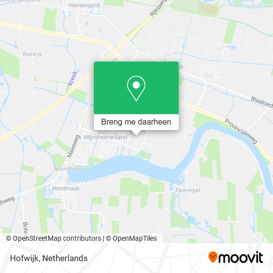 Hofwijk kaart
