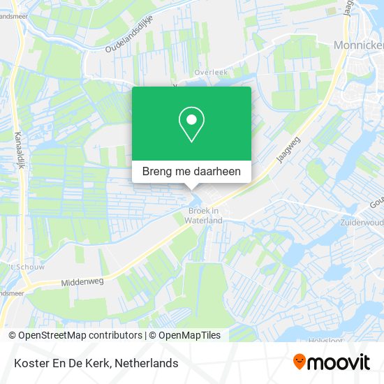 Koster En De Kerk kaart