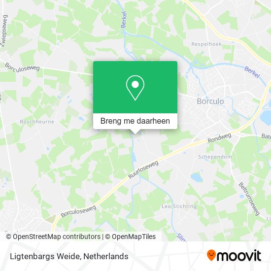 Ligtenbargs Weide kaart