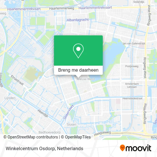 Winkelcentrum Osdorp kaart