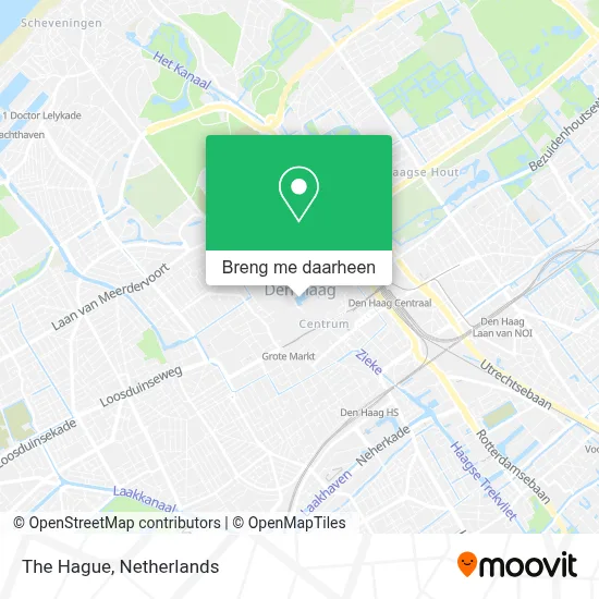 The Hague kaart