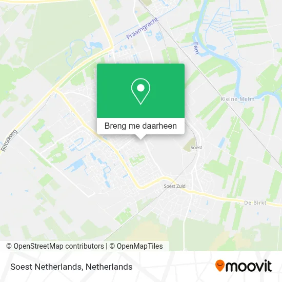 Soest Netherlands kaart