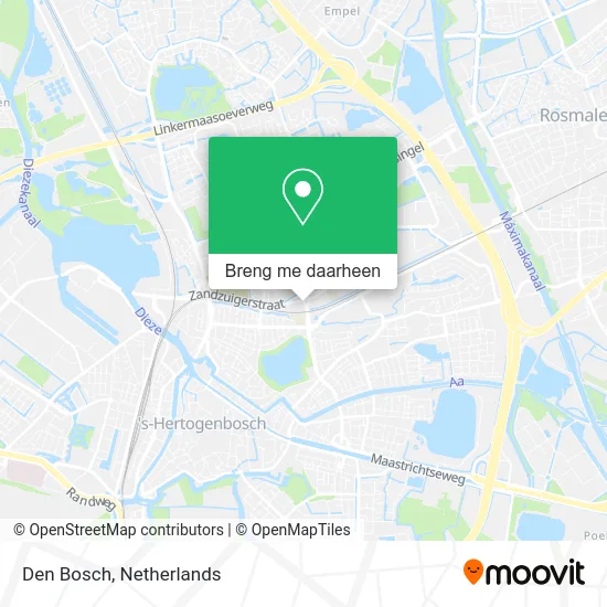 Den Bosch kaart