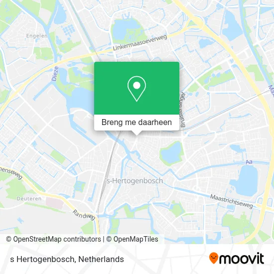s Hertogenbosch kaart