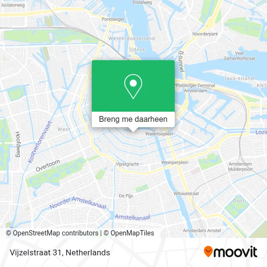 Vijzelstraat 31 kaart