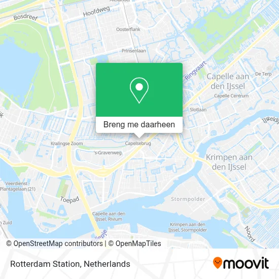 Rotterdam Station kaart