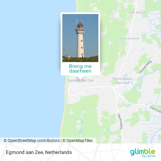 Egmond aan Zee kaart