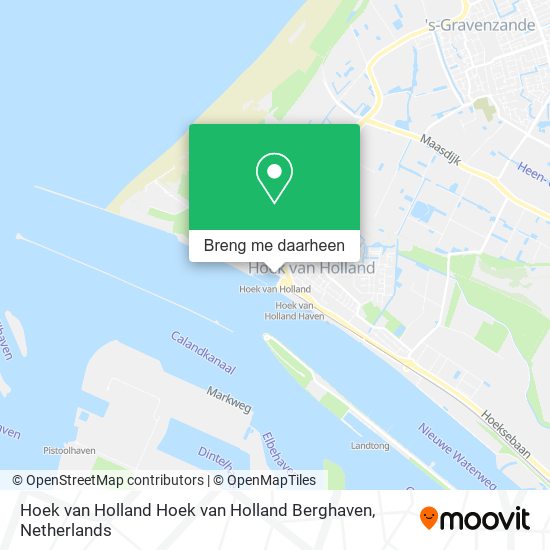 Hoek van Holland Hoek van Holland Berghaven kaart