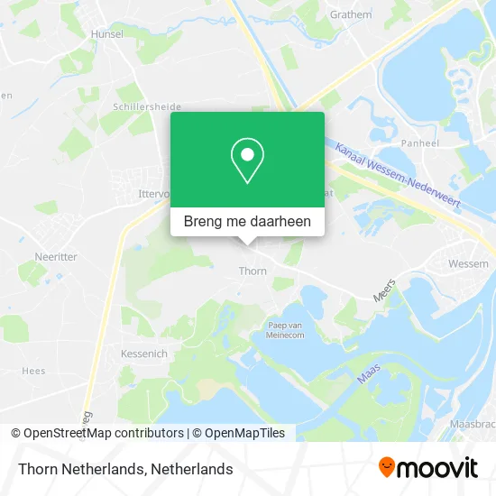 Thorn Netherlands kaart