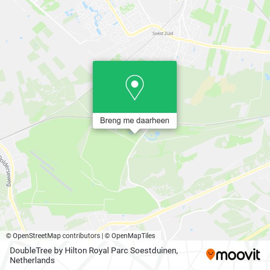 DoubleTree by Hilton Royal Parc Soestduinen kaart
