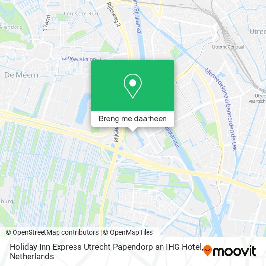 Holiday Inn Express Utrecht Papendorp an IHG Hotel kaart