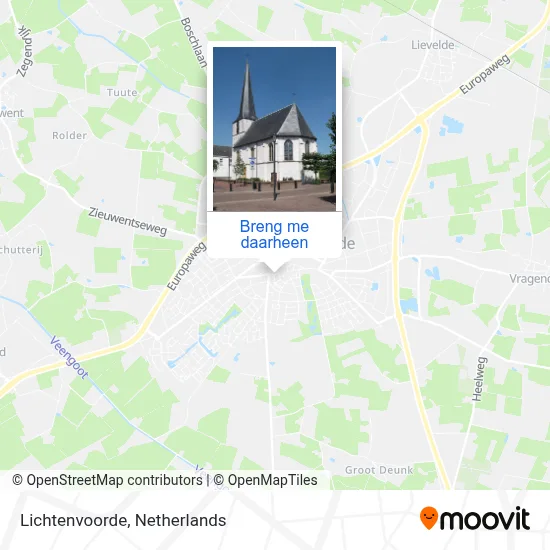 Lichtenvoorde kaart