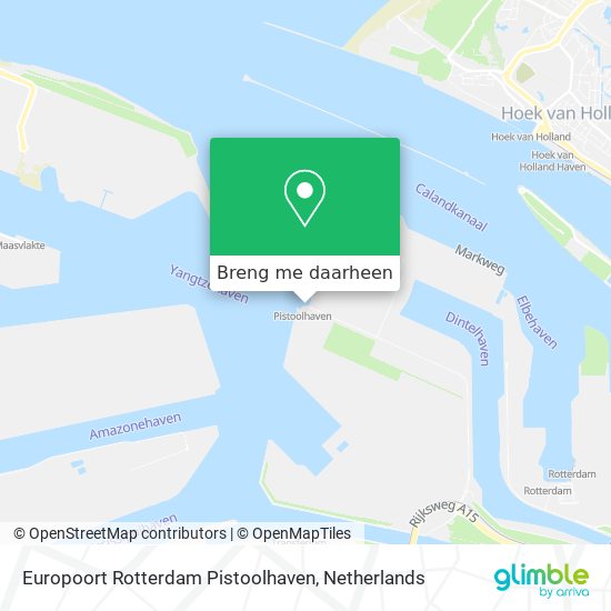 Europoort Rotterdam Pistoolhaven kaart