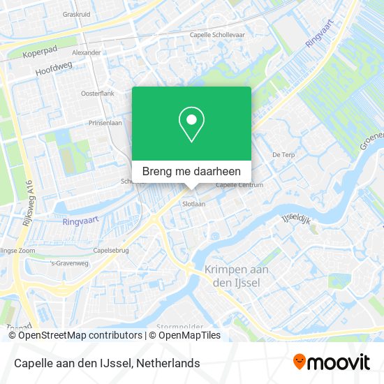 Capelle aan den IJssel kaart