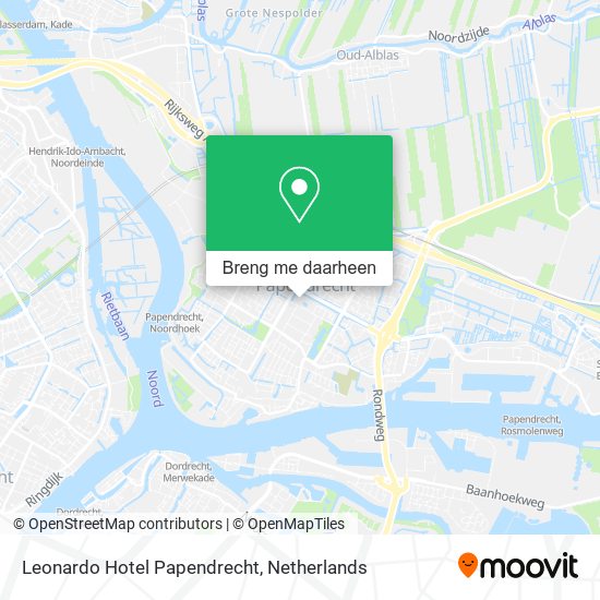 Leonardo Hotel Papendrecht kaart