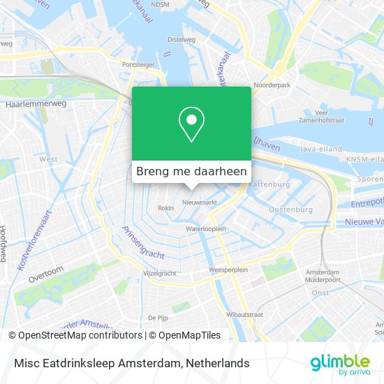 Misc Eatdrinksleep Amsterdam kaart