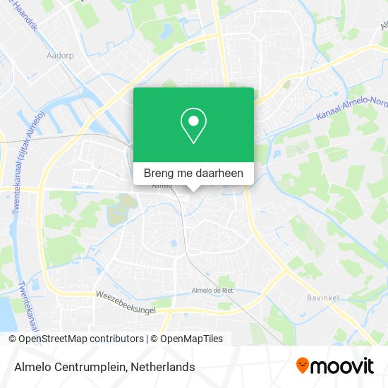 Almelo Centrumplein kaart