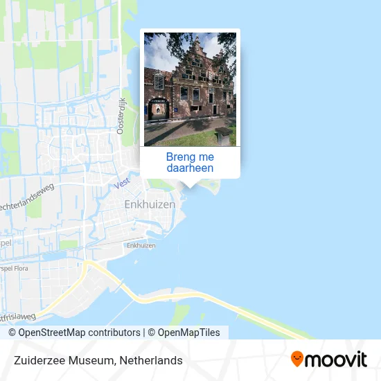 Zuiderzee Museum kaart