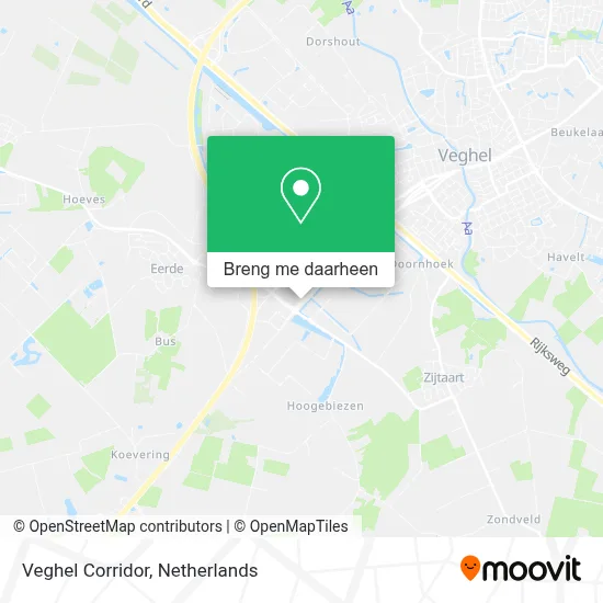 Veghel Corridor kaart
