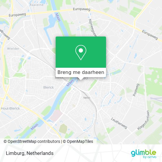 Limburg kaart