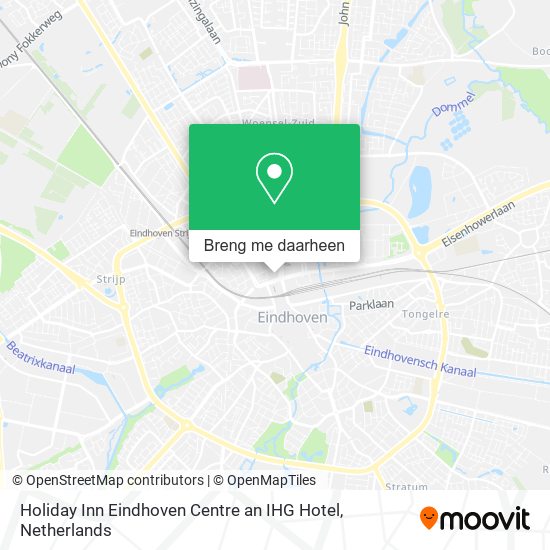 Holiday Inn Eindhoven Centre an IHG Hotel kaart