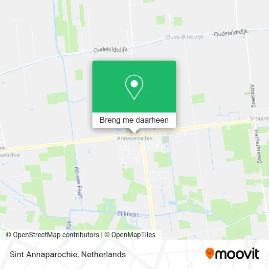 Sint Annaparochie kaart