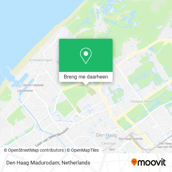 Den Haag Madurodam kaart