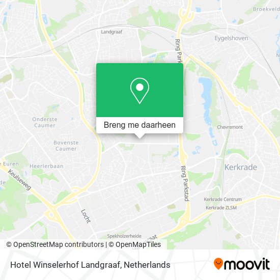Hotel Winselerhof Landgraaf kaart