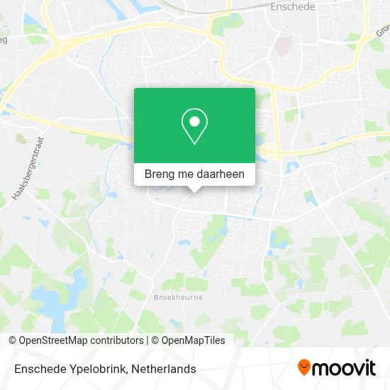 Enschede Ypelobrink kaart