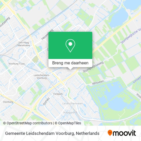 Gemeente Leidschendam Voorburg kaart