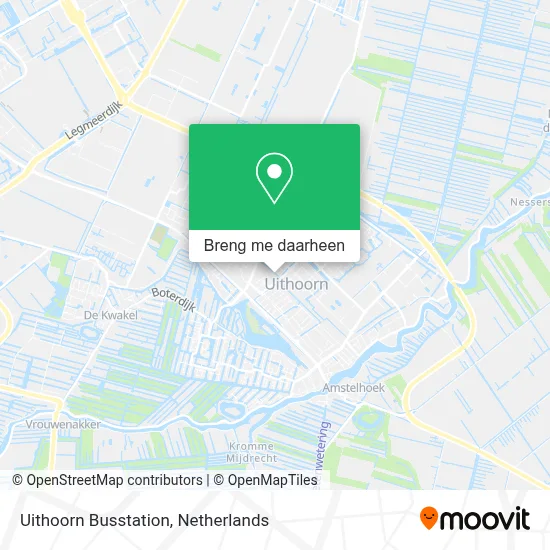 Uithoorn Busstation kaart